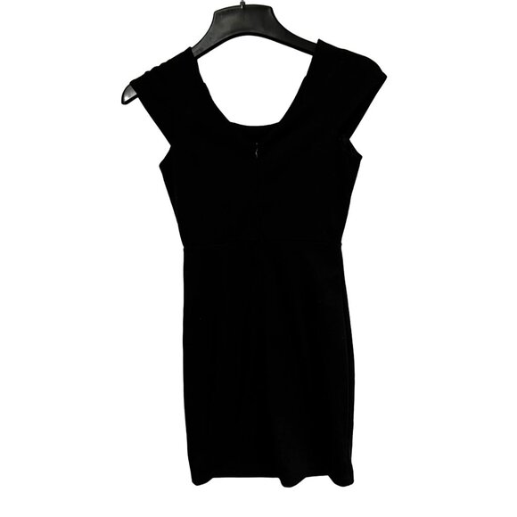 Wet Seal Little Black Dress with Studs Sz Small Womens Bodycon Fitted Minidress - Picture 6 of 9